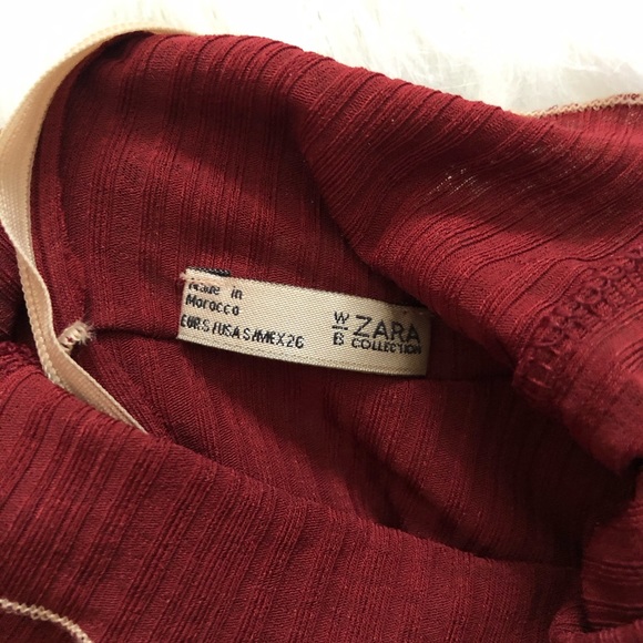 Burgundy top - Picture 5 of 5